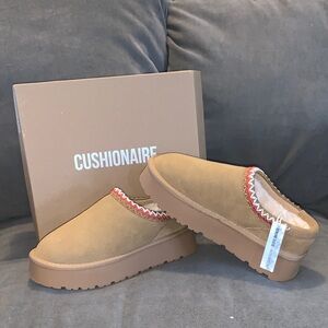 Cushionaire Kabuki Slipper in Chesnut